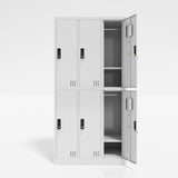 6-door locker